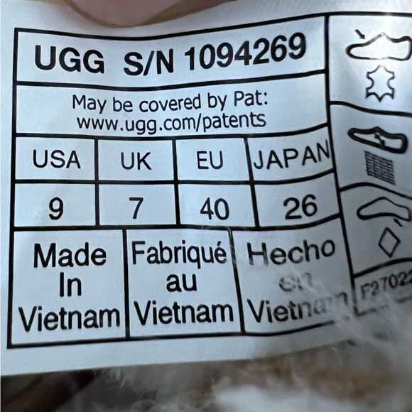 UGG Neumel Comfort Chukka Lace Up Boots Women’s Size 9 - Picture 6 of 7